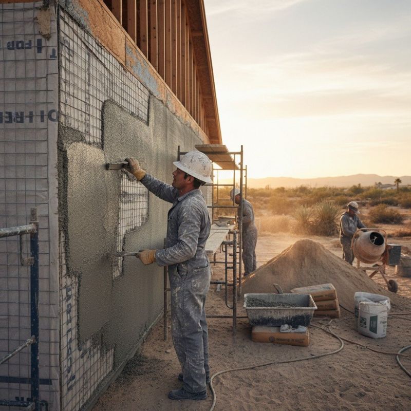 Stucco Ceiling Installation